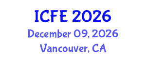 International Conference on Nutrition and Food Engineering (ICFE) December 09, 2026 - Vancouver, Canada