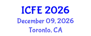 International Conference on Nutrition and Food Engineering (ICFE) December 09, 2026 - Toronto, Canada