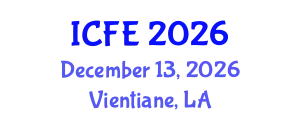 International Conference on Nutrition and Food Engineering (ICFE) December 13, 2026 - Vientiane, Laos