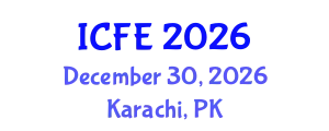International Conference on Nutrition and Food Engineering (ICFE) December 30, 2026 - Karachi, Pakistan