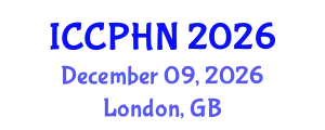 International Conference on Clinical and Public Health Nutrition (ICCPHN) December 09, 2026 - London, United Kingdom