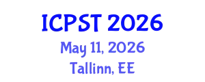 International Conference on Polymer Science and Technology (ICPST) May 11, 2026 - Tallinn, Estonia