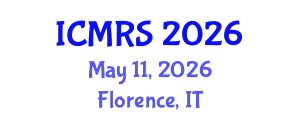 International Conference on Municipal Regeneration and Sustainability (ICMRS) May 11, 2026 - Florence, Italy