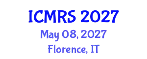 International Conference on Municipal Regeneration and Sustainability (ICMRS) May 08, 2027 - Florence, Italy