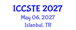 International Conference on Control Systems and Transportation Engineering (ICCSTE) May 06, 2027 - Istanbul, Turkey