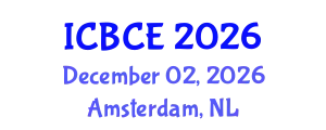 International Conference on Building and Civil Engineering (ICBCE) December 02, 2026 - Amsterdam, Netherlands