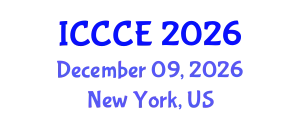 International Conference on Construction Materials and Civil Engineering (ICCCE) December 09, 2026 - New York, United States