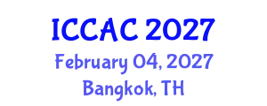 International Conference on Chemometrics in Analytical Chemistry (ICCAC) February 04, 2027 - Bangkok, Thailand
