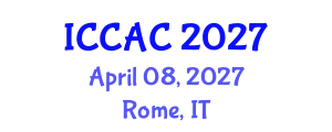 International Conference on Chemometrics in Analytical Chemistry (ICCAC) April 08, 2027 - Rome, Italy
