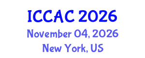 International Conference on Chemometrics in Analytical Chemistry (ICCAC) November 04, 2026 - New York, United States