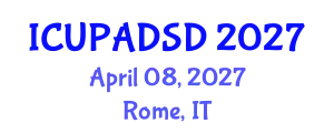 International Conference on Urban Planning and Architectural Design for Sustainable Development (ICUPADSD) April 08, 2027 - Rome, Italy