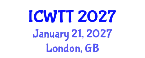 International Conference on Wastewater Treatment Technologies (ICWTT) January 21, 2027 - London, United Kingdom