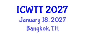 International Conference on Wastewater Treatment Technologies (ICWTT) January 18, 2027 - Bangkok, Thailand