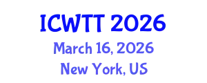International Conference on Wastewater Treatment Technologies (ICWTT) March 16, 2026 - New York, United States