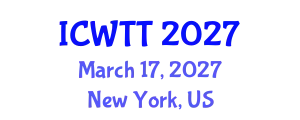 International Conference on Wastewater Treatment Technologies (ICWTT) March 17, 2027 - New York, United States