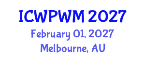 International Conference on Water Purification and Wastewater Management (ICWPWM) February 01, 2027 - Melbourne, Australia