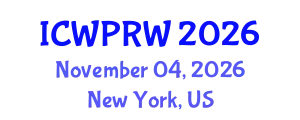 International Conference on Water Pollution, Recycle and Wastewater (ICWPRW) November 04, 2026 - New York, United States