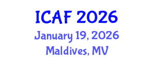 International Conference on Agriculture and Forestry Sciences (ICAF) January 19, 2026 - Maldives, Maldives