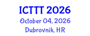 International Conference on Telecare, Telehealth and Telemedicine (ICTTT) October 04, 2026 - Dubrovnik, Croatia