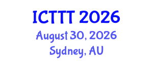 International Conference on Telecare, Telehealth and Telemedicine (ICTTT) August 30, 2026 - Sydney, Australia