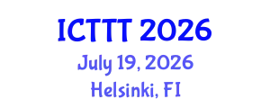 International Conference on Telecare, Telehealth and Telemedicine (ICTTT) July 19, 2026 - Helsinki, Finland