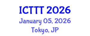 International Conference on Telecare, Telehealth and Telemedicine (ICTTT) January 05, 2026 - Tokyo, Japan