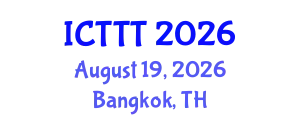 International Conference on Telecare, Telehealth and Telemedicine (ICTTT) August 19, 2026 - Bangkok, Thailand