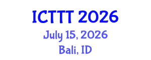 International Conference on Telecare, Telehealth and Telemedicine (ICTTT) July 15, 2026 - Bali, Indonesia