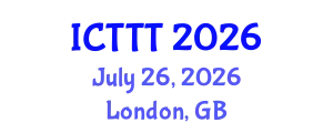 International Conference on Telecare, Telehealth and Telemedicine (ICTTT) July 26, 2026 - London, United Kingdom