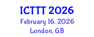 International Conference on Telecare, Telehealth and Telemedicine (ICTTT) February 16, 2026 - London, United Kingdom