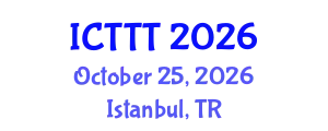 International Conference on Telecare, Telehealth and Telemedicine (ICTTT) October 25, 2026 - Istanbul, Turkey