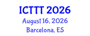 International Conference on Telecare, Telehealth and Telemedicine (ICTTT) August 16, 2026 - Barcelona, Spain