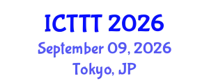 International Conference on Telecare, Telehealth and Telemedicine (ICTTT) September 09, 2026 - Tokyo, Japan