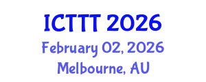 International Conference on Telecare, Telehealth and Telemedicine (ICTTT) February 02, 2026 - Melbourne, Australia