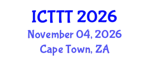 International Conference on Telecare, Telehealth and Telemedicine (ICTTT) November 04, 2026 - Cape Town, South Africa