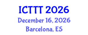 International Conference on Telecare, Telehealth and Telemedicine (ICTTT) December 16, 2026 - Barcelona, Spain