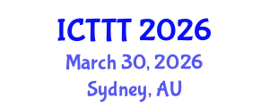 International Conference on Telecare, Telehealth and Telemedicine (ICTTT) March 30, 2026 - Sydney, Australia