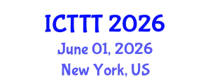 International Conference on Telecare, Telehealth and Telemedicine (ICTTT) June 01, 2026 - New York, United States