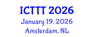 International Conference on Telecare, Telehealth and Telemedicine (ICTTT) January 19, 2026 - Amsterdam, Netherlands
