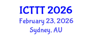 International Conference on Telecare, Telehealth and Telemedicine (ICTTT) February 23, 2026 - Sydney, Australia