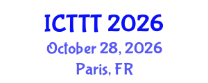 International Conference on Telecare, Telehealth and Telemedicine (ICTTT) October 28, 2026 - Paris, France