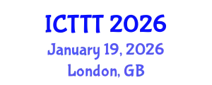 International Conference on Telecare, Telehealth and Telemedicine (ICTTT) January 19, 2026 - London, United Kingdom