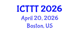 International Conference on Telecare, Telehealth and Telemedicine (ICTTT) April 20, 2026 - Boston, United States