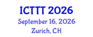 International Conference on Telecare, Telehealth and Telemedicine (ICTTT) September 16, 2026 - Zurich, Switzerland