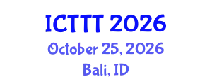 International Conference on Telecare, Telehealth and Telemedicine (ICTTT) October 25, 2026 - Bali, Indonesia