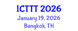 International Conference on Telecare, Telehealth and Telemedicine (ICTTT) January 19, 2026 - Bangkok, Thailand