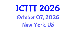 International Conference on Telecare, Telehealth and Telemedicine (ICTTT) October 07, 2026 - New York, United States