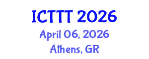 International Conference on Telecare, Telehealth and Telemedicine (ICTTT) April 06, 2026 - Athens, Greece