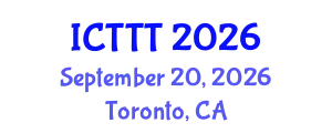 International Conference on Telecare, Telehealth and Telemedicine (ICTTT) September 20, 2026 - Toronto, Canada
