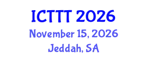 International Conference on Telecare, Telehealth and Telemedicine (ICTTT) November 15, 2026 - Jeddah, Saudi Arabia